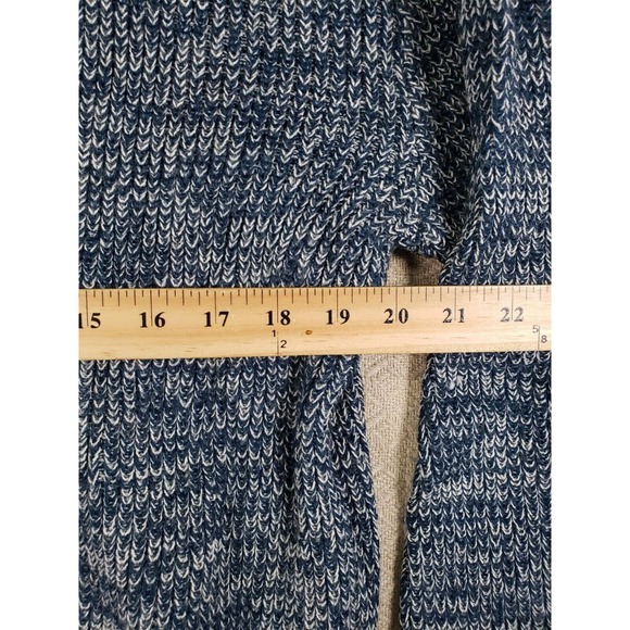 VTG Rob Winter Sweater‎ Mens XL Blue Knit Long Sleeve 100% Acrylic Crew Neck - Picture 8 of 9